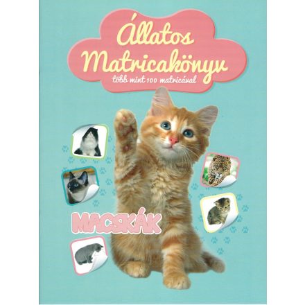Állatos Matricakönyv – Macskák