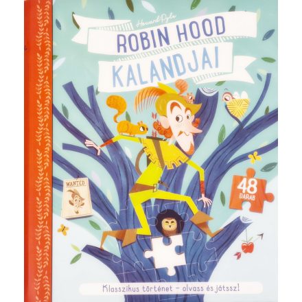 Robin Hood kalandjai - könyv és kirakós + díszdoboz